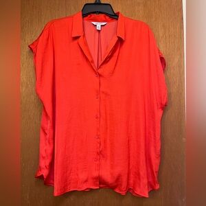NWOT Nine West Button Down Blouse size xxl